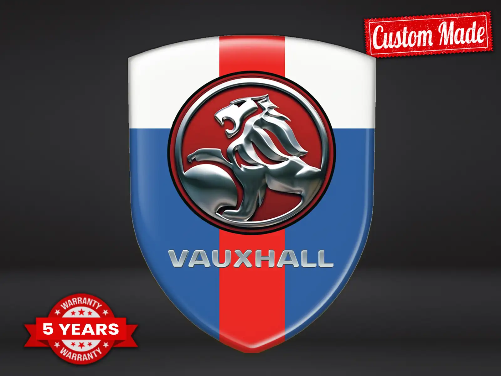 Vauxhall Pegatina Silicona Alta Calidad Profesional Personalizable